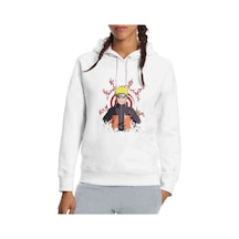 Anime Narutotokyo Ghoul Kaneki Manga Baskılı Beyaz Kadın Kapşonl