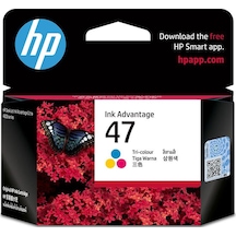 Hp 47 Colour Renkli Kartuş 6Zd61Ae