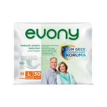 3 Adet Evony Yetişkin Bezi Large 30'lu Diğer