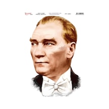 Pirinç Dekopaj Kağıdı 30x42cm Pt-1881 Atatürk