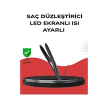 A Kalite 2025 Isı Ayarlı Titanyum Seramik Plakalı Saç Düzleştirici
