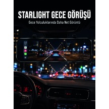 Mey İthalat Araç İçi Multimedya Ekranı Çift Kameralı Ayna Carplay