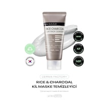 %37 Pirinç Suyu %1 Mandelik Asit Çok Amaçlı Kil Maske Temizleyici Rice Charcoal Clay