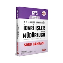 Data 2023 Gys Adalet Bakanlığı İdari İşler Müdürlüğü Soru Bankası
