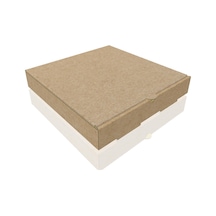 Baskısız Pizza Kutusu 28 x 28 x 4 CM 50 Adet