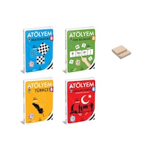 Lgs 8. Sınıf Atölyem Matematik Fen Türkçe Ve Inkılap 4lü Set + Telefon Standı