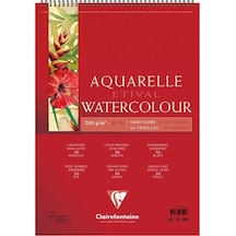 Clairefontaine Etival Grain Spiralli Sulu Boya Blok 30 Yp 200G A3