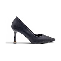 Shoes 1905 Simli Kadın Stiletto siyah