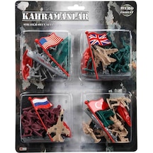 Hero Combat Asker Set Kahramanlar 4Lü S00000418