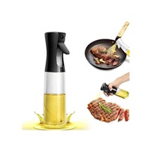 200 Ml Sprey Yağdanlık Cam Şişe Yağ Püskürtücü Siyah Diğer