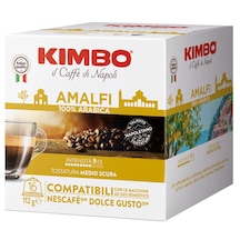 Amalfi 100% Arabica Dolce Gusto Uyumlu Kapsül Kahve 16 Lı Kutuda