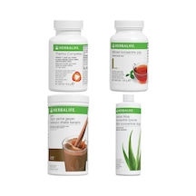 Herbalife Shake Çikolatalı, Thermo Complete, Aloe Vera Konsantre Içecek, Klasik Çay 100gr Birer Adet