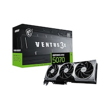 Msı Geforce Rtx 5070 12g Ventus 3x Oc Gddr7 192 Bit Dlss 4 Geforce Rtx 5070 12 Gb Ekran Kartı