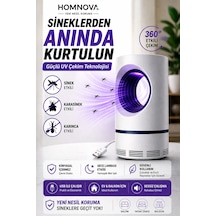 Uv Sinek Kovucu Lamba Usb Li Elektrikli Sinek Öldürücü Sessiz Kimyasalsız Sivrisinek Cihazı