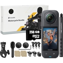 Insta360 X5 Motosiklet Kiti 256gb Siyah