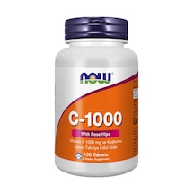 Now C-1000 With Rose Hips Vitamin C 1000mg 100 Tablet