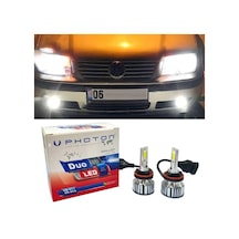 Vw Bora Led Xenon Sis Farı Ampulü H3 Duo Yeni Seri Beyaz