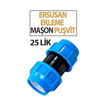 Puşvit 25 Lık Ekleme Maşon Hortum Ve Boru Bağlantısı