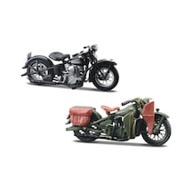 1/18 Harley-davidson İkili Motorlar 40'lar