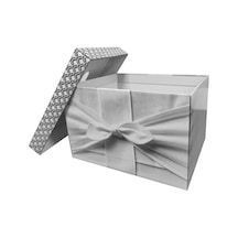 40x30x25 - Düğün Takı Kutusu - 1 Adet Düğün,nişan,kına Takı Sandık Kutusu Beyaz