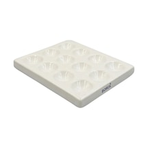 Borox Porselen Plaka 12 Kuyucuklu Spot Plates 112 MM