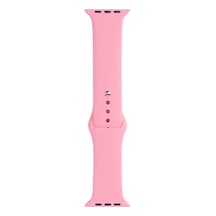 Watch 7 41mm Band Serisi Klasik Kordon Silikon Strap Kayış-pembe