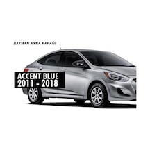 Hyundai Accent Blue Batman Yarasa Ayna Kapağı Sinyalsiz Piano Black