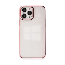 Apple İphone 14 Pro Max Kılıf Element Silikon - Pembe 0.2M-Çok Renkli