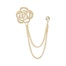 Altın Blucome Moda Içi Boş Zincir Gül Broş Kadın Broş Ceket Takım Elbise Çantası Başörtüsü Yaka Iğneler Yeni Yıl Hediyesi Altın Altın Blucome Moda Içi Boş Zincir Gül Broş Kadın Broş Ceket Takım Elbise Çantası Başörtüsü Yaka Iğneler Yeni Yıl Hediyesi Altın