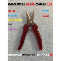 Kombine Makas Bitki Ve Çiçek Budama Makası Sac Tel Karton Teneke N11.458