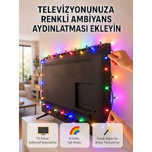 8 Modlu Led Işık Zinciri İç Mekan Dekoratif Aydınlatma Yeni Nesil - Lisinya Renkli