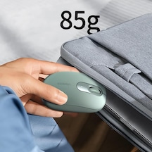 2400dpı 2.4ghz Wireless Kablosuz Sessiz Mouse Yeşil