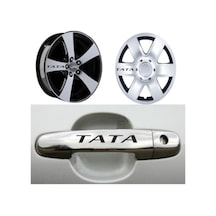 Tata Kapı Kolu Jant Sticker Yapıştırma 8 Ad