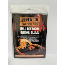 Dedektif Dava Çözme Oyunu Ünlü Doktorun Gizemli