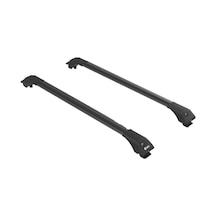 Turtle Citroen Uyumlu C5 Aircross Suv -18 Tourmaline V1 Ara Atkı Siyah Set 2'li