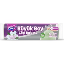 Büzgülü Yasemin Kokulu Büyük Boy Çöp Torbası 10'lu