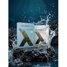 Xaura Beauty Seaweed Mask Doğal Deniz Yosunu Özlü Canlandırıcı Ve Onarıcı Kağıt Yüz Maskesi 4'lü