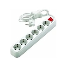 20 Metre 6lı Anahtarlı Uzatma Kablosu 3x1.5 Mm Ttr Topraklı Seyyar Kablo 1