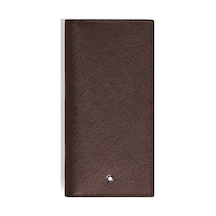 Montblanc Sartorial Deri 6 Bölmeli Cüzdan 223021 Kahverengi
