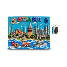İstanbul Temalı Polyester Magnet Alk5874