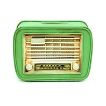 Dekoratif Metal Radyo