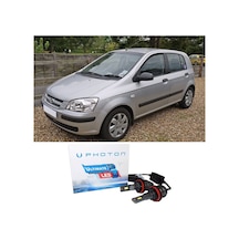 Hyundai Getz Uzun + Kısa Far Ampulü H4 Ultimate Yeni Seri Beyaz 2002-2009