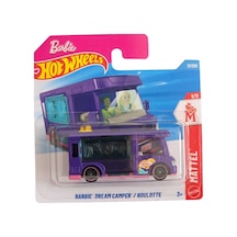 Barbie Dream Camper Mor Karavan - 2026 Yeni Renk G Case Koleksiyonluk Model Araba