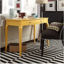 Wooding 120 Cm Masif Sarı Lake Bonamy Çalışma Masası Sarı