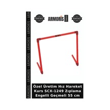 Özel Üretim Hız Hareket Kurs Scx-1249 Zıplama Engelli Geçmeli 55 Cm Çok Renkli