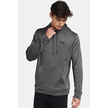 Under Armour Ua Armour Fleece Erkek Sweatshirt Gri