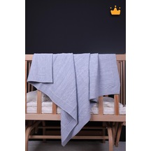 Babyhola 90x100cm Triko Kız Erkek Bebek Battaniye Tv Battaniyesi 13786 001