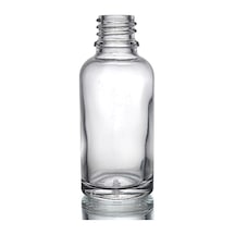 Şeffaf Cam Şişe 30 Ml 18 Mm