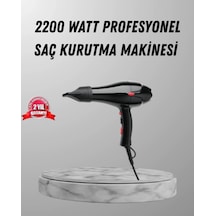 Buğz 2200w Fön Makinesi Profesyonel Ac Motor, Soğuk Ve Sıcak Üfleme