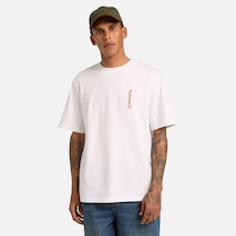 Timberland Short Sleeve ''oval Logo'' Graphic Erkek Siyah T-shirt Tbc0yh341001 Çok Renkli